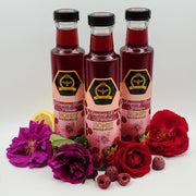 HONEY SIMPLE SYRUP Raspberry Rose Hibiscus